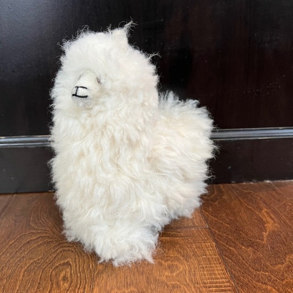Alpaca Stuffed Animal 8" Tall Handmade
